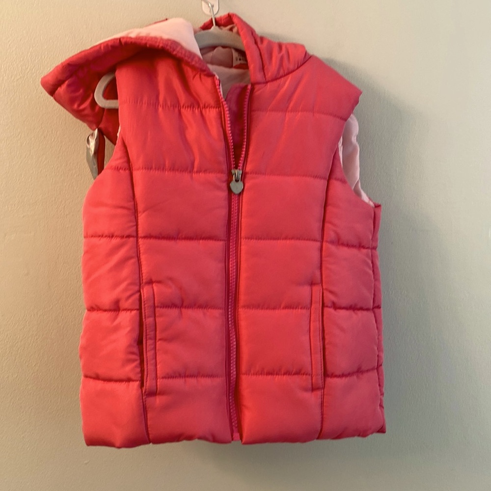Playwear coral hoodie warm vest